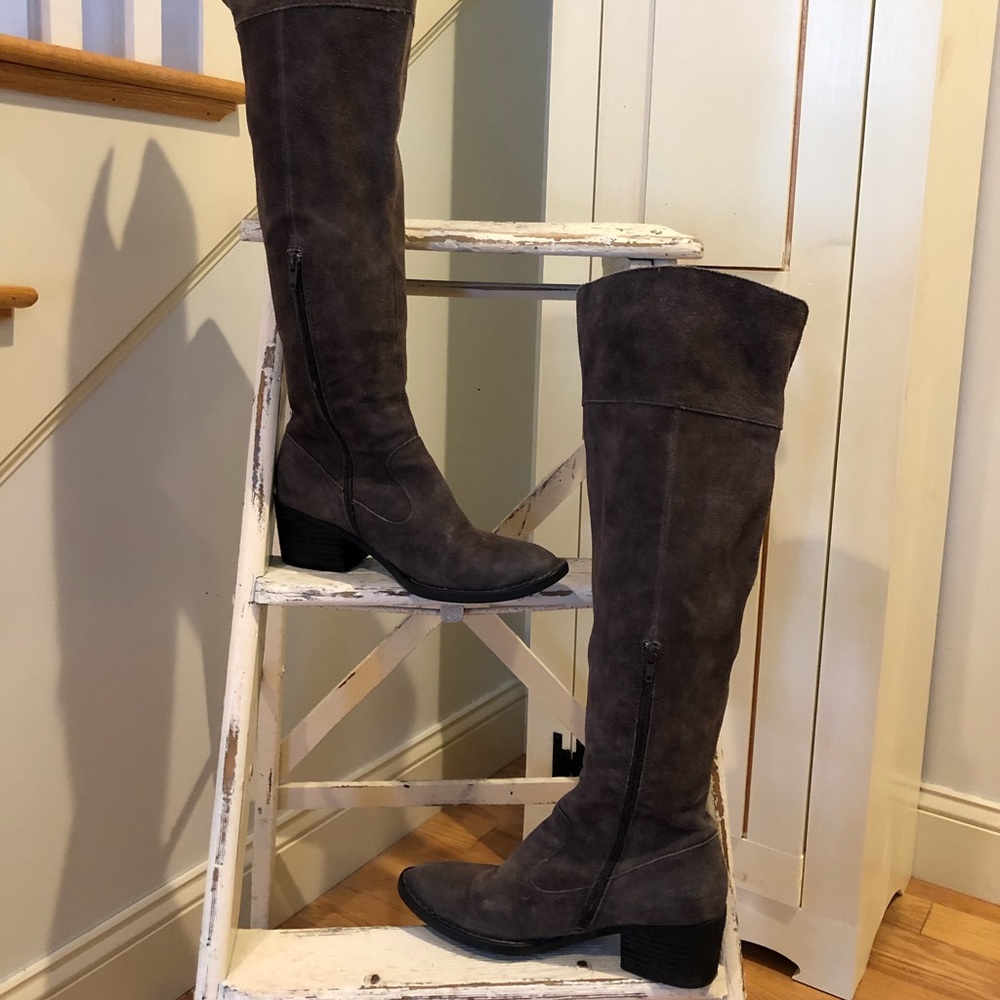 Born Suede Knee Boots